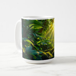 Caneca De Café Selva Sunlit