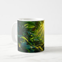 Caneca De Café Selva Sunlit