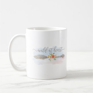 Caneca De Café Selvagem No Coração