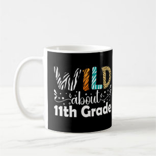 Caneca De Café Selvagem Sobre Estudantes De 11 Grau 11