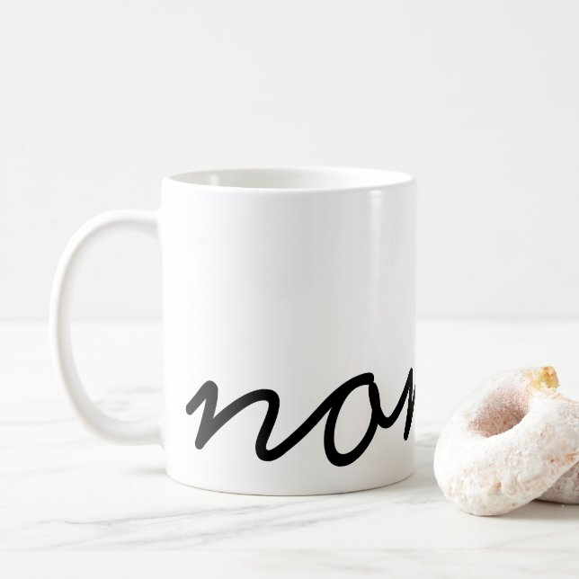 Caneca De Café Sem Café Mug (Com Donut)