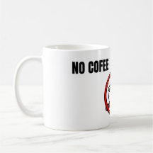 Sem Café Sem Negociação Design de Humor Minimalist
