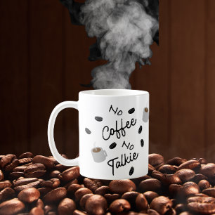 Caneca De Café Sem Café, Sem Papo