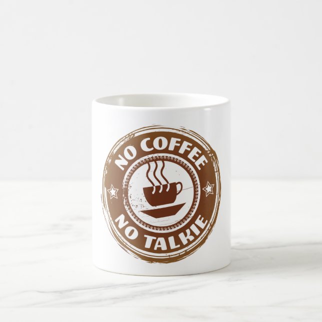 Caneca De Café Sem Café - Sem Talkie Classic Mug (Centro)