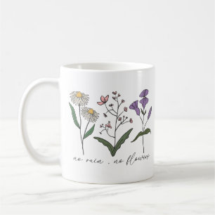 Caneca De Café Sem Chuva Sem Flores