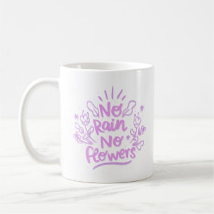 Caneca De Café sem chuva sem flores