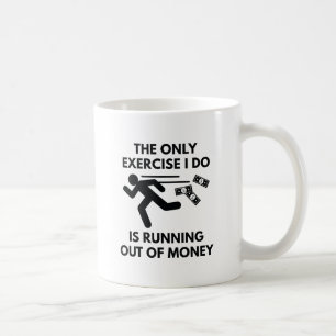 Caneca De Café Sem Dinheiro