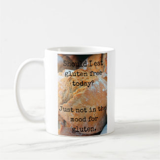 Caneca De Café Sem glúten engraçado