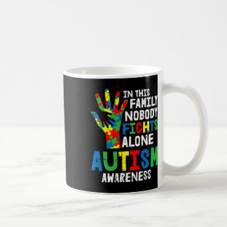 Caneca De Café Sem Luta Sozinha, Quebra-cabeça de Consciência do 