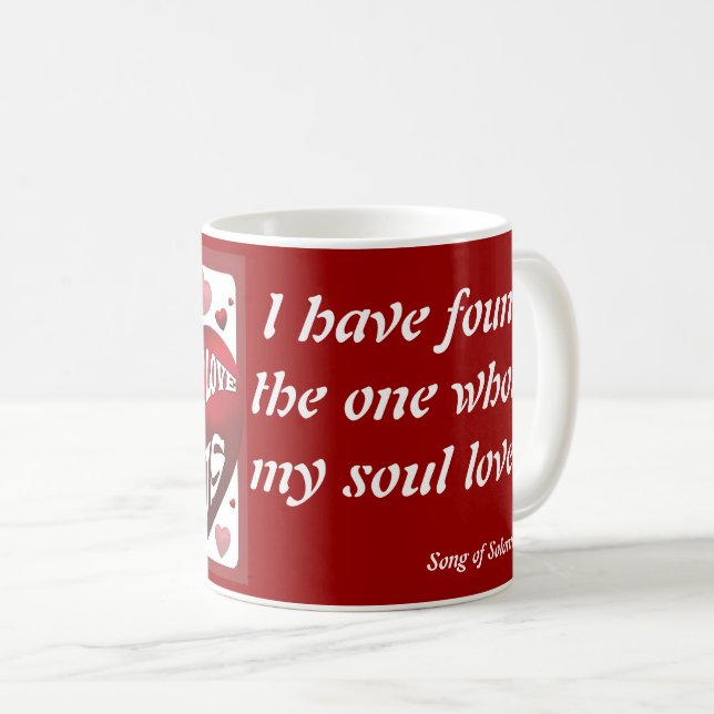 Caneca De Café Sem Maior Amor © Mug 11oz. (Frente Esquerda)