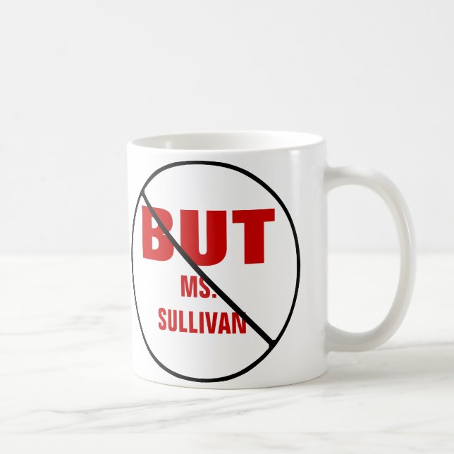 Caneca De Café SEM MAIS PARA O Professor PERSONALIZÁVEL (Direita)