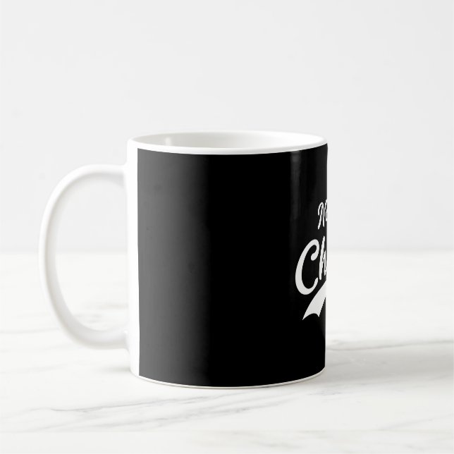 Caneca De Café Sem mais quimio | SOBREVIVENTE DE CÂNCER | Estilo  (Esquerda)