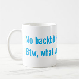 Caneca De Café Sem maledicência