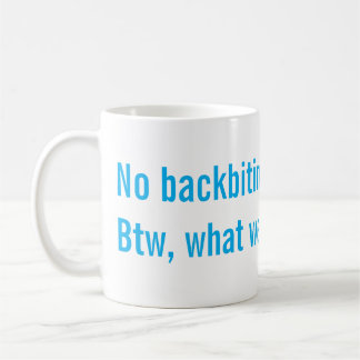 Caneca De Café Sem maledicência