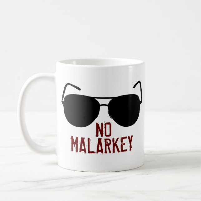 Caneca De Café Sem Mug de Café Malarkey (Esquerda)