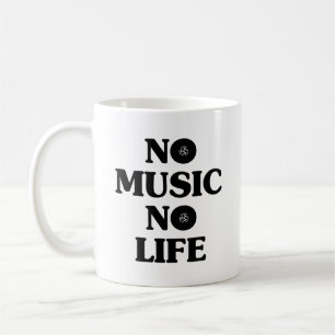 CANECA DE CAFÉ SEM MÚSICA SEM VIDA