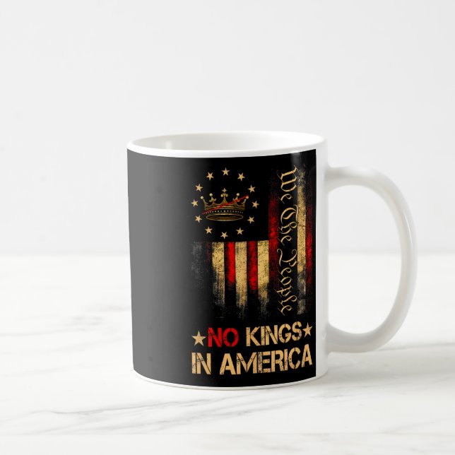 Caneca De Café Sem Reis Na América 1 (Direita)