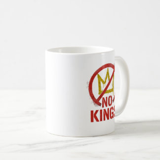 Caneca De Café Sem Reis Na América Anti-Trump