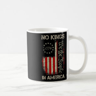 Caneca De Café Sem Reis Na América Desde 1776, Bandeira Americana