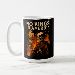 Caneca De Café Sem Reis na América Fogo