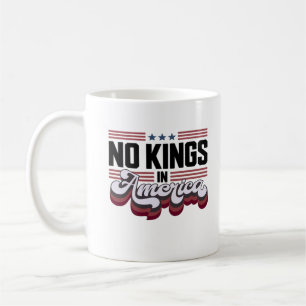 Caneca De Café Sem Reis Na América Projeto Patriótico dos EUA