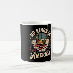 Caneca De Café Sem Reis Na América - Retrodemocracia Floral