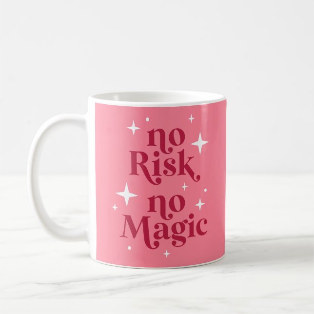 Caneca De Café Sem Risco Sem Rosa Mágico (Esquerda)
