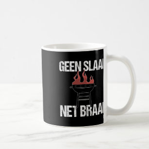 Caneca De Café Sem Salada Apenas Braai - Churrasco Engraçado Afri