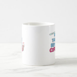 Caneca De Café Sem Talkantes do Café - Cota Engraçada