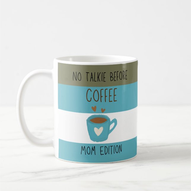 Caneca De Café Sem Talkantes do Café - Mãe Edition Mug (Esquerda)
