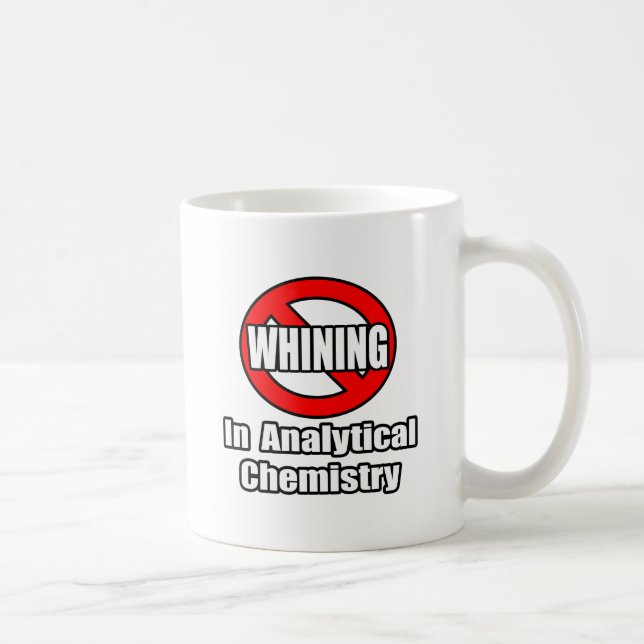 Caneca De Café Sem Trigo Na Química Analítica (Direita)