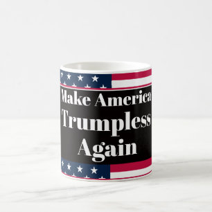 Caneca de café sem Trump