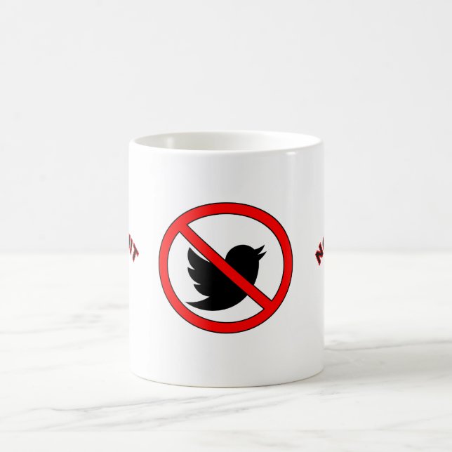 Caneca De Café SEM TWIT Mug (Centro)