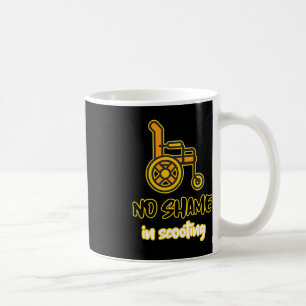 Caneca De Café sem vergonha a pessoa com deficiência em roda