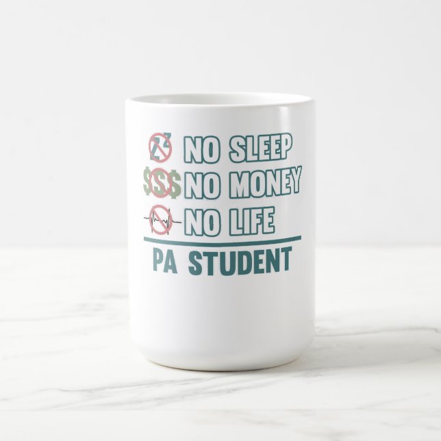 Caneca De Café Sem Vida PA Estudante Assistente Médico Assistente (Centro)