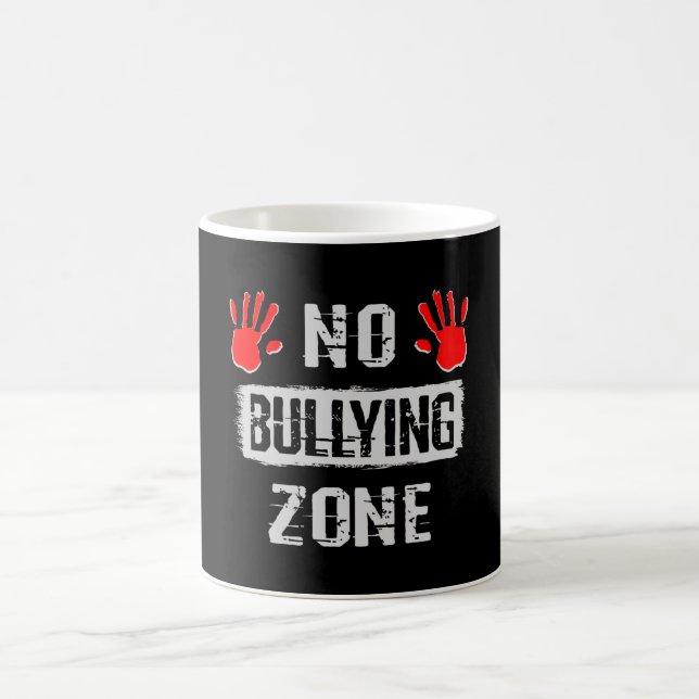 Caneca De Café Sem Zona de Bullying (Centro)