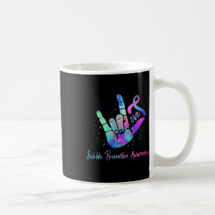 Caneca De Café Semaine de conscientização sobre prevenção do suic