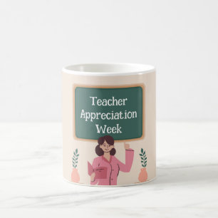 Caneca De Café Semana de Apreciação do Professor