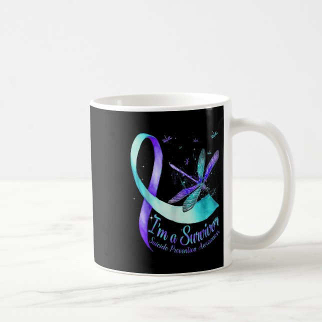 Caneca De Café Semana de Conscientização da Prevenção do Suicídio (Direita)