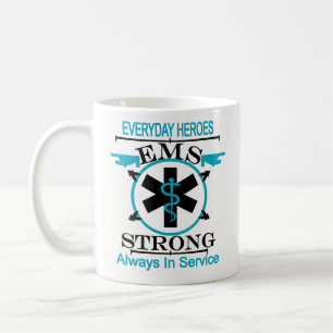Caneca De Café Semana do serviço médico da emergência que honr