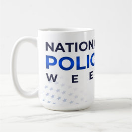 Caneca De Café Semana Nacional da Polícia