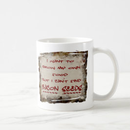 Caneca De Café Sementes do bacon