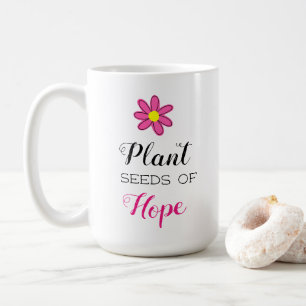 Caneca De Café Sementes Vegetais de Esperança
