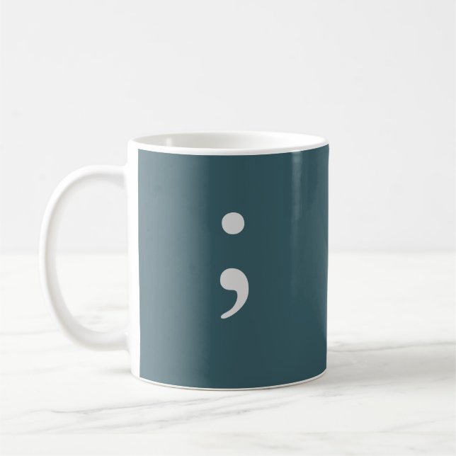Caneca De Café Semicolon (Esquerda)