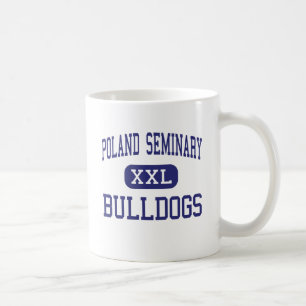Caneca De Café Seminário do Polônia - buldogues - alto -