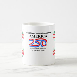 Caneca De Café Semiquincentenário dos Estados Unidos: Ano Novo 20