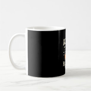 Caneca De Café Sempre design de abóbora de gato preto de Hallowee