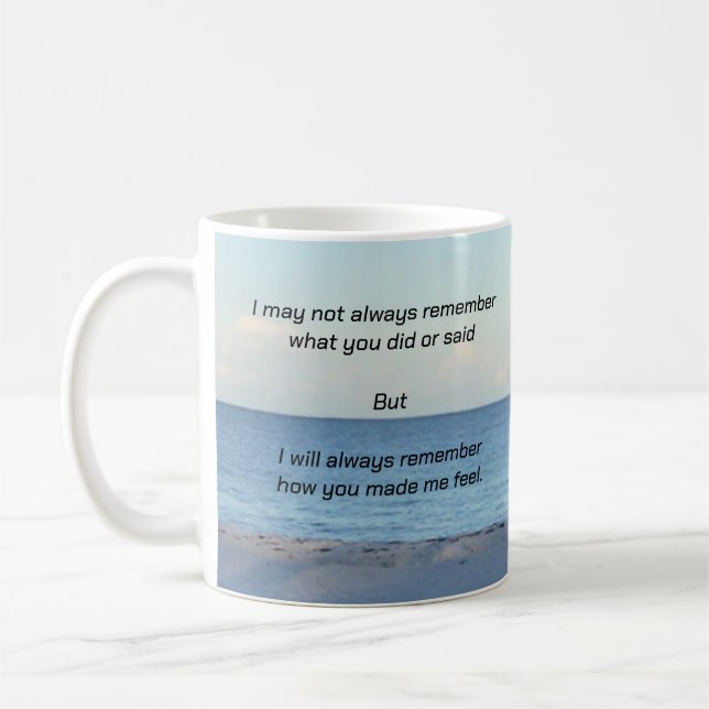 Caneca De Café "Sempre lembre-se" (Esquerda)