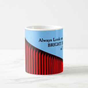 Caneca De Café "Sempre olhe no lado direito da vida" personalizad