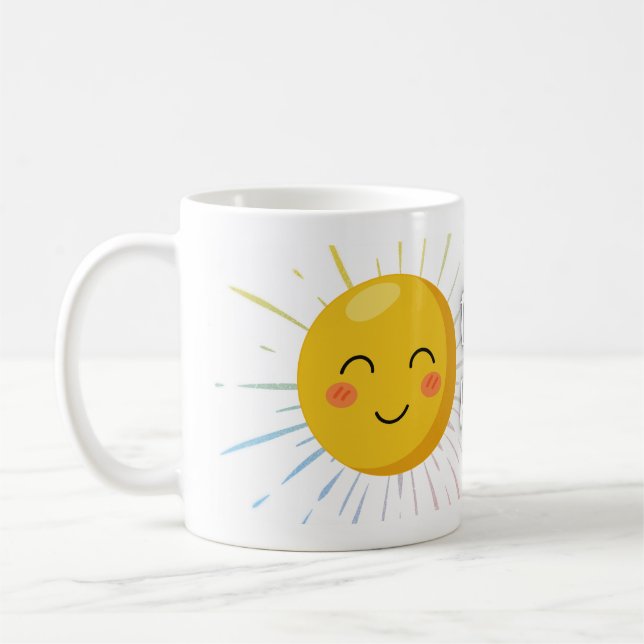 Caneca De Café Sempre sorria (Esquerda)